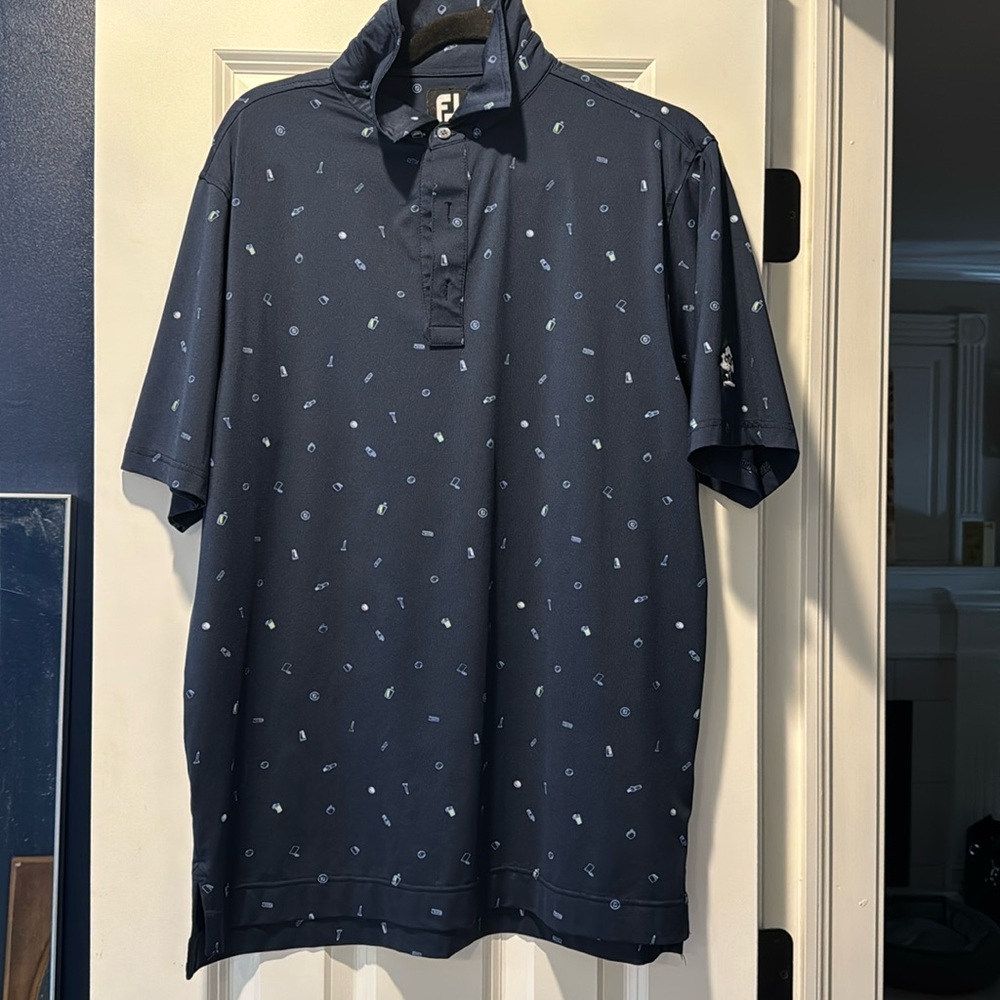 Men’s Footjoy golf polo size med